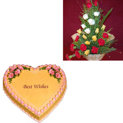 "Rakhi Thali - RT-2350 A -Code 010 - Click here to View more details about this Product